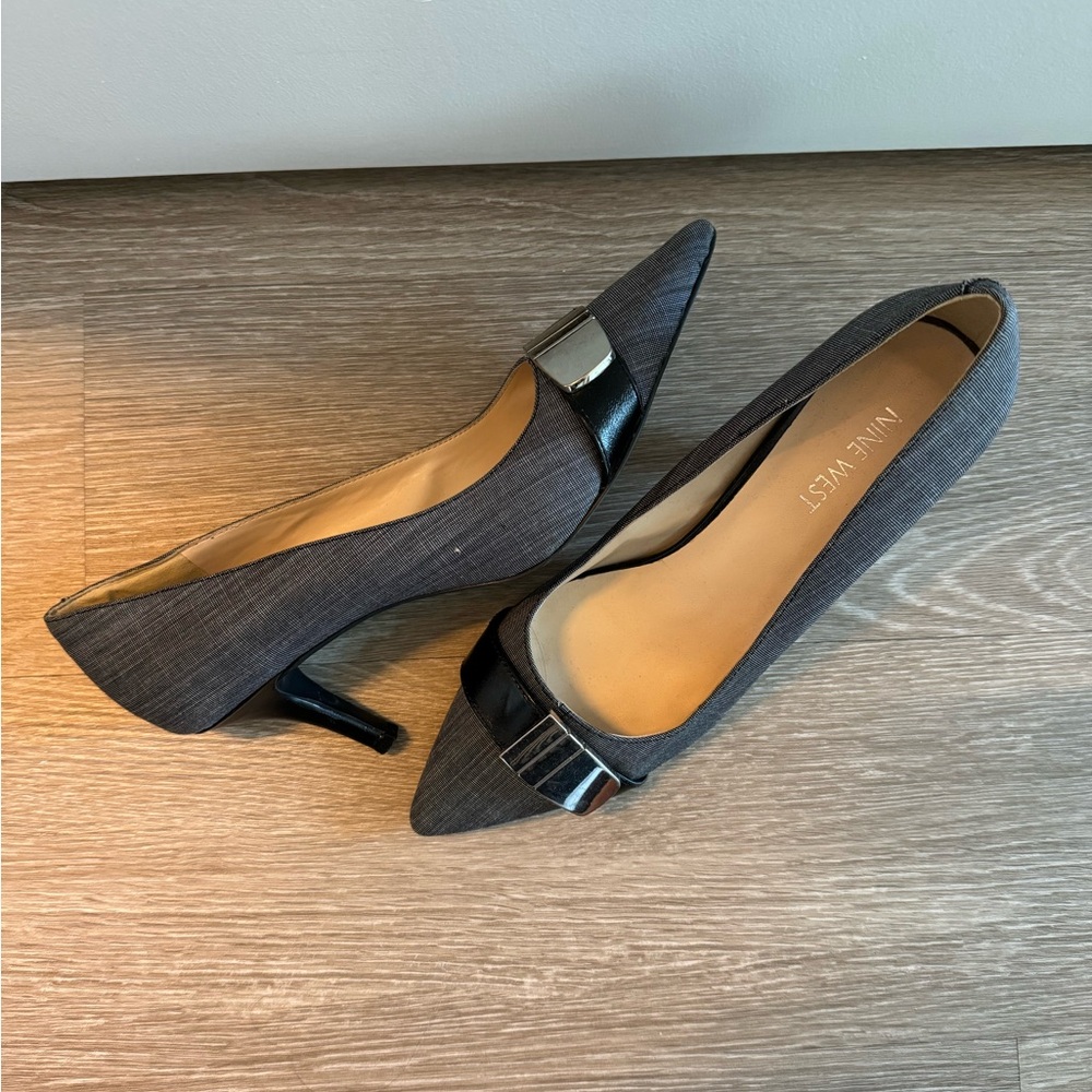 Nine West kitten heels